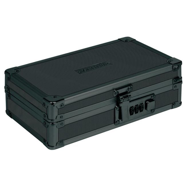 Vaultz Security Storage Box Black with Combination Lock