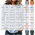 thumbnail image 4 of Otvok Womens Loose Pocket Daily Tee Vertical Stripe Crew Neck Long Sleeve Striped Casual Tunic Top, 4 of 7