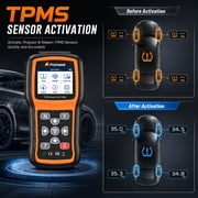 Foxwell T1000 Car TPMS Reset Tire Pressure Sensor Activate Program-ming Scan Tool, Key Fob Testing, Lifetime Free Update