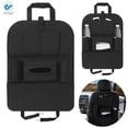 thumbnail image 2 of Deago Auto Car Backseat Organizer Waterproof and Durable Car Seat Back Organizer Kick Mats Muti-Pocket Travel Storage Bag Seat Protector (Black), 2 of 9
