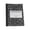 Black, variant on Composition Notebook, American Marble Pattern Snowflake Design, Export Sewing Line Notebook for Student Office Office&Craft&Stationery