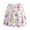 Capybara Butterfly Pattern, variant on Workout Tennis Skorts Dress for Daily Wear Yoga, Rose Pattern Polyester Spandex Fabric Built-in Shorts Athletic Skort 2 Side Pockets