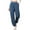 5492-BLUE, variant on Sweatpants Casual Joggers Fall Trend Ladies Black Sweatpants Elastic Cuffs Straight Leg Comfy Jogger Pant XL