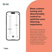 Lexie B1 Self-Fitting OTC Hearing Aids Powered by Bose | Self-fitting | Lexie Expert® Support | Replaceable Batteries