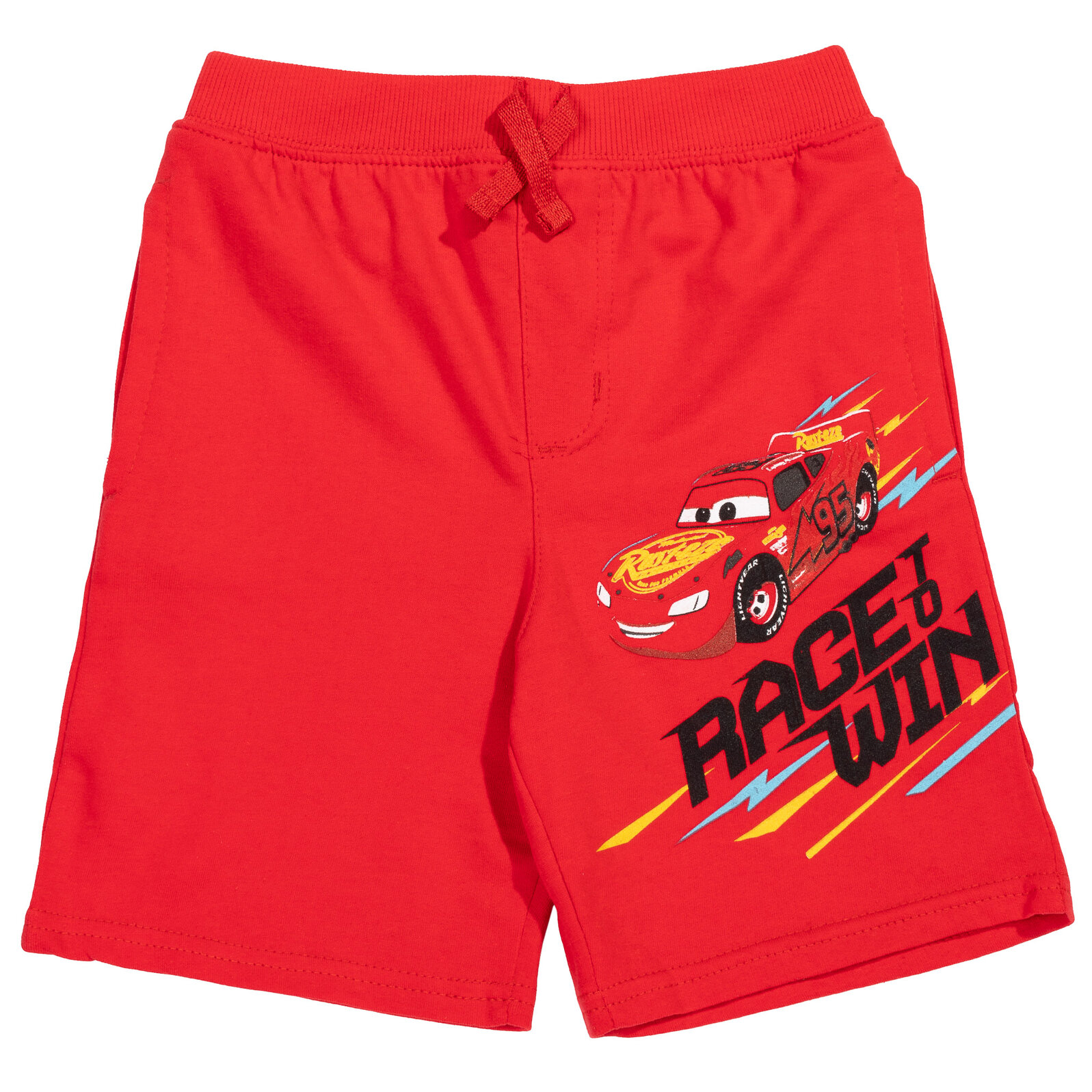 Disney Pixar Cars Lightning McQueen Toddler Boys French Terry 2 Pack Shorts Toddler to Little Kid - image 3 of 5
