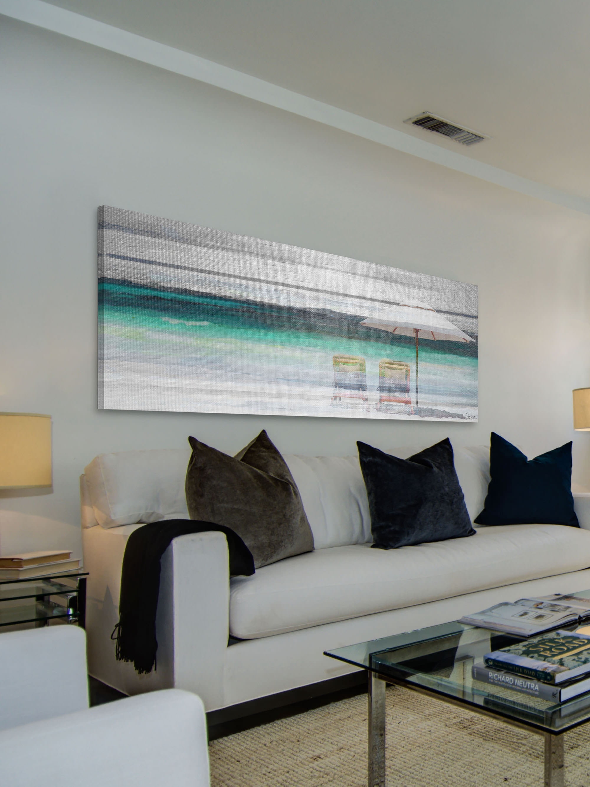 Parvez Taj By the Beach Canvas Wall Art
