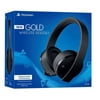 Gold Wireless PlayStation 4 Stereo Black Headset [Sony]