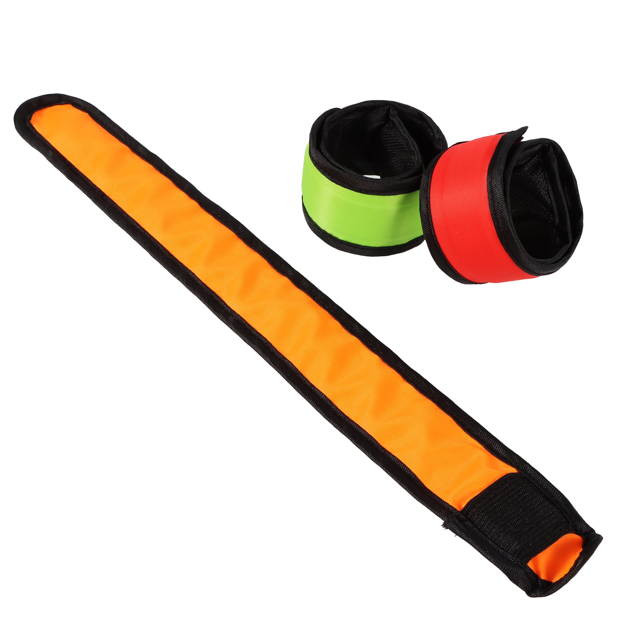 3 Count, LED Snap Bands in Orange, Green & Red, Party Favors, by Way To Celebrate