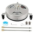 thumbnail image 2 of LOVIVER 15" Stainless Steel Surface Cleaner with Extension Home Floor Cleaning Equipment, 2 of 8