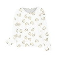 thumbnail image 4 of Odeerbi Toddler Boys Girls Long Sleeve Shirt Fall Winter Base Layer Cartoon Printed Undershirt Cute Print Shirts Crewneck Tops Dressy Casual Blouses Kids Clothes Khaki, 4 of 6