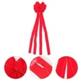 thumbnail image 3 of Shisuyan Nœuds de Noël pour Extérieur, Nœud Rouge, Lot de 1 53x12 Po, 3 of 8