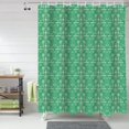 thumbnail image 2 of Easter Shower Curtain Flowers Eggs Bird Shower Curtains for Bathroom Decor Spring Floral Green Bath Curtains Sets for Spring Easter Bathroom Decor Fabric Waterproof Standard 72" X 72", 2 of 6