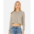thumbnail image 4 of BELLA + CANVAS - New IWPF - Women - Women’s Triblend Cropped Long Sleeve Hoodie, 4 of 5
