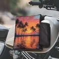 thumbnail image 2 of Uorisanigo ATV Tank Bag Wear-Resistant Snowmobile UTV Motorcycle Hawaiian Palm Tree Front Saddle Bag Waterproof Accessories Storage Pack Suitable for Polaris Sportsman Grizzly, 2 of 7