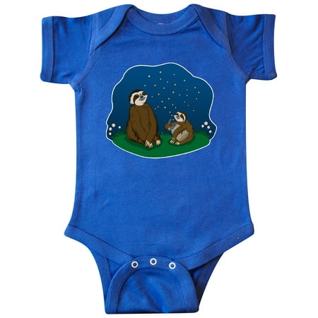 

Inktastic Fireflies With Summer Sloths Gift Baby Boy or Baby Girl Bodysuit