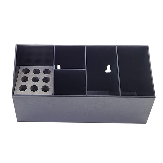 Caja de Herramientas de Peluquería jinwen Estuche de Almacenamiento Negro