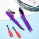thumbnail image 2 of 4 piezas de herramientas de limpieza para cepillos de pelo, limpiadores de peines, cepillos para uso doméstico en salones, limpiadores de cepillos para el pelo para eliminar el polvo del pelo., 2 of 7