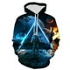 thumbnail image 3 of Sudadera con capucha con estampado de astronauta, universo, espacio, galaxia, para hombres y niños, sudaderas de manga larga, chaqueta genial de gran tamaño para hombre, 3 of 5