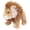 Brown, variant on White Realistic Stuffed Animal Soft Standing Lion Plush Toy Room Decor for Kids Children (13.78 inches / 35 cm)
