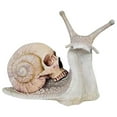 thumbnail image 1 of Famyfamy Arden Statue Snail Snail Skull Sculpture, Resin Snail Statue, for Yard, Lawn, Yard Art Decoration, 1 of 7