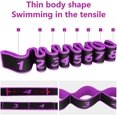 thumbnail image 5 of 2 bandas elásticas para yoga CHAO CON 8 bucles rojo + negro, 5 of 5