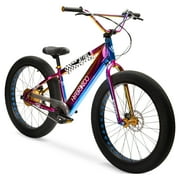 Hyper Bicycles 26 Jet Fuel Electric BMX Fat Tire E-Bike with Pedal-Assist, 250W Motor, Adult, Jet Fuel