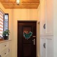 thumbnail image 5 of Teissuly 11 Inch Rooster Wreath Artificial Branch Leaf Wreath Front Door, Seasonal Handmade Wreath Wall Door Hanging Christmas Wreath for Home Outdoor Garden Teissuly WER202309201400, 5 of 5
