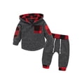 thumbnail image 7 of LAPAKIDS Newborn Infant Baby Boy Hoodie Tops Sweatshirt Pants Clothes Outfits Set 3-6 Months, 7 of 7