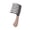 Gray, variant on Double Wide Tooth Comb for Curly, Detangling Hair Brush with Wavy Tooth Design and Ergonomic Handle for Long/Thick Dry/Wet Hair for Women/Girl without Straighten the HairStyle