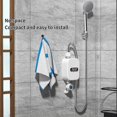 thumbnail image 2 of Calentador de agua instantáneo para ducha, grifo de baño de 220v, calentador de agua con enchufe europeo, pantalla Digital de 3500w para Hotel, 2 of 4