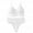 White, variant on Women's Sexy Backless Bra and G-String Set Seamless Yoga Bras Set