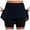 Navy, variant on Skorts for Women, Clearance Solid Color Elastic Waist Workout Bottom Short Comfy Dailywear Tummy Control Summer Shorts for Women,Army Green,4XL