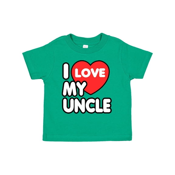Inktastic I Love My Uncle Boys or Girls Toddler T-Shirt