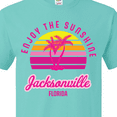 thumbnail image 4 of Inktastic Summer Enjoy the Sunshine Jacksonville Florida in Pink T-Shirt, 4 of 5
