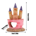 thumbnail image 7 of Resin Castle Decoration Colorful Fish Decorations for Tank Funny Fish Shrimp Caves House Hideouts House Plants Supplies, 7 of 7