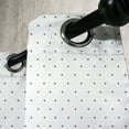 thumbnail image 3 of Ambesonne White Grommet Curtain, Vintage Green Polka Dots, 50" x 72", Forest Green and White, 3 of 6