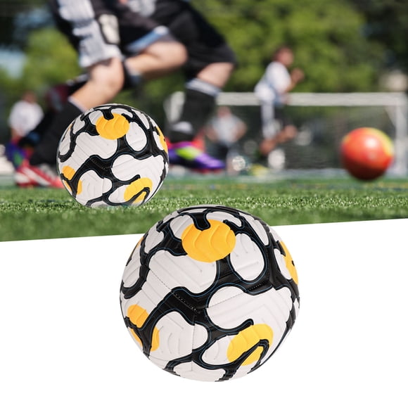 Soccer Ball,5 Soccer Indentation Adult Training Soccer Standard English Football for Soccer Games Practice