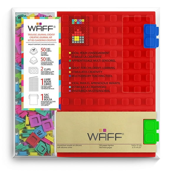 Combo Libreta Grande WAFF Clásica
