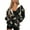 Bee Honeycomb Black, variant on Peacock Feather Pink Oversized Hoodies for Women Long Sleeve Full Zip Hooded Sweatshirts Loose Fit Pullover Sweaters Fashion Jackets Fleece Sweatshirt Athletic Clothing, 3XL