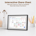 thumbnail image 4 of 10.1 Inch Digital Calendar Chore Chart,Interactive Touchscreen,Smart Family Planner, Hearth Display Desk Digital US Plug, 4 of 8
