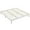 White, variant on Ktaxon 12" Deluxe Wood Platform Bed Frame, Queen Bed Frame, Mattress Foundation, Natural Wood Finish, Queen