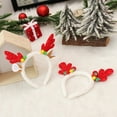 thumbnail image 2 of AYYUFE Head Hoop Non-slip High Elasticity Elk Ear Smooth Edge Christmas Headband Headwear for Party, 2 of 8