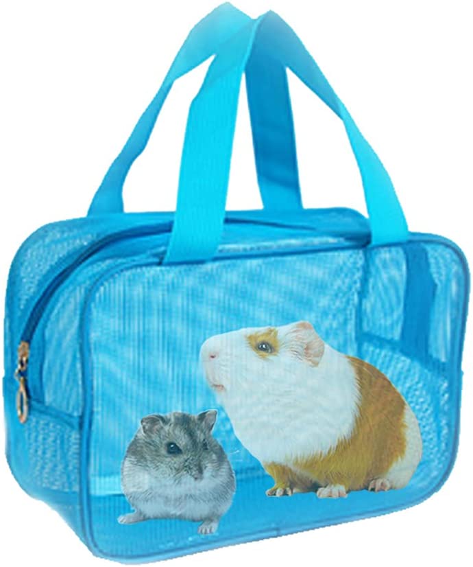 Breathable Small Animal Carrier Lightweight, Mesh Guinea Pig Travel