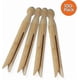 thumbnail image 3 of Natural Wooden Pegs for Crafting and Laundry Use, 100-Pack, 3 of 4