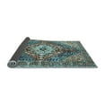 thumbnail image 2 of Ahgly Company Indoor Round Persian Light Blue Traditional Area Rugs, 8' Round, 2 of 4