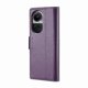 thumbnail image 4 of Funda tipo cartera OPPO Reno 10 5G con cierre magnético, RFID, tarjetero, soporte, carga inalámbrica, 4 of 5