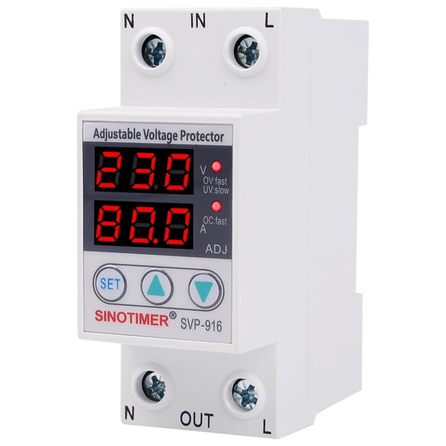 Límite Protección Contra Sobrecorriente 80A 220V WDOplteas Pantalla Digital Dual