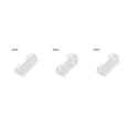 thumbnail image 3 of Justharion Cable Organizer Clips Cable Management Desktop & Workstation ABS Wire Transparent 28pcs 3Set, 3 of 6