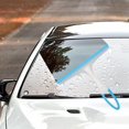 thumbnail image 4 of Window Squeegees,Rubber Glass Wiper Blades for Bath, Kitchen and Car-Blue Handle 1P, 4 of 5