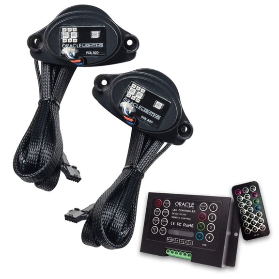 Oracle 20-21 Chevy Corvette C8 RGB A Headlight DRL Upgrade Kit - ColorSHIFT 2 SEE WARRANTY